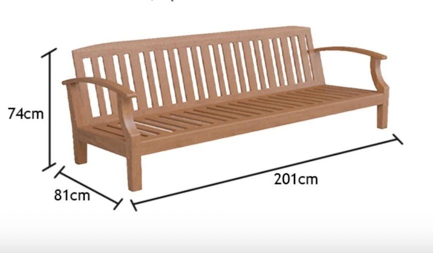 Aspendos 3-Seater Sofa