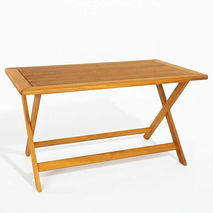 Karya Rectangular Folding Dining Table (Variant)