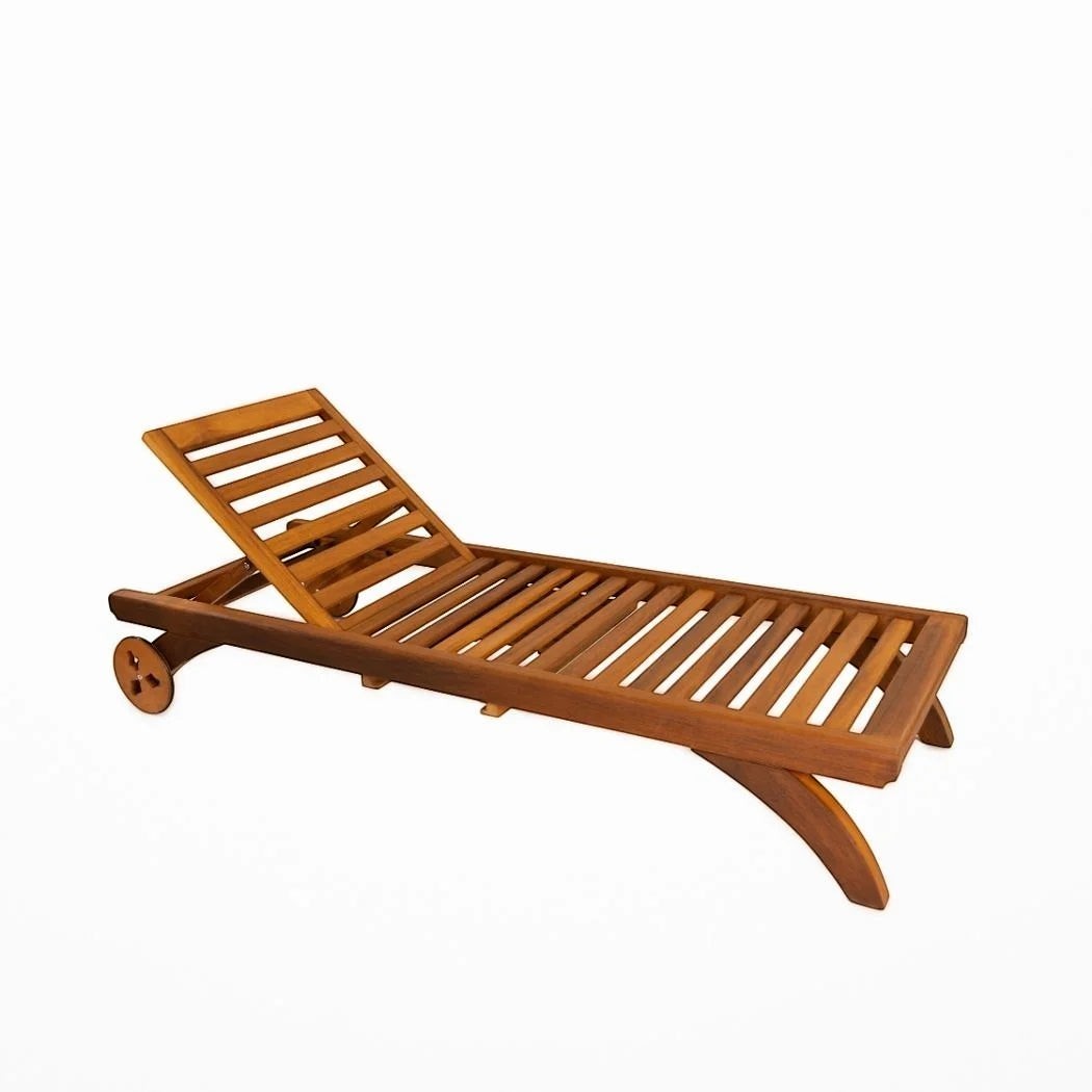 Olympos Sunbed (With Wheels)