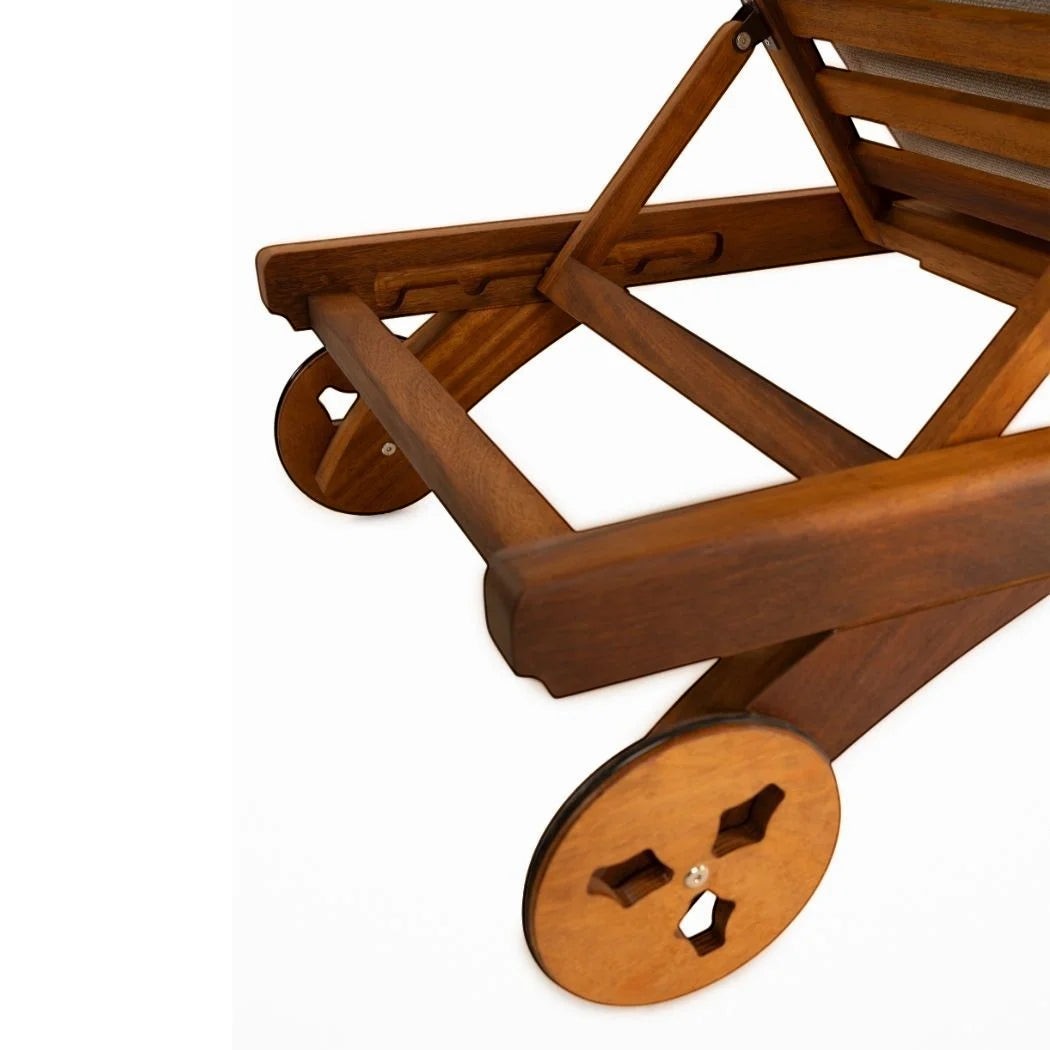 Olympos Sunbed (With Wheels)