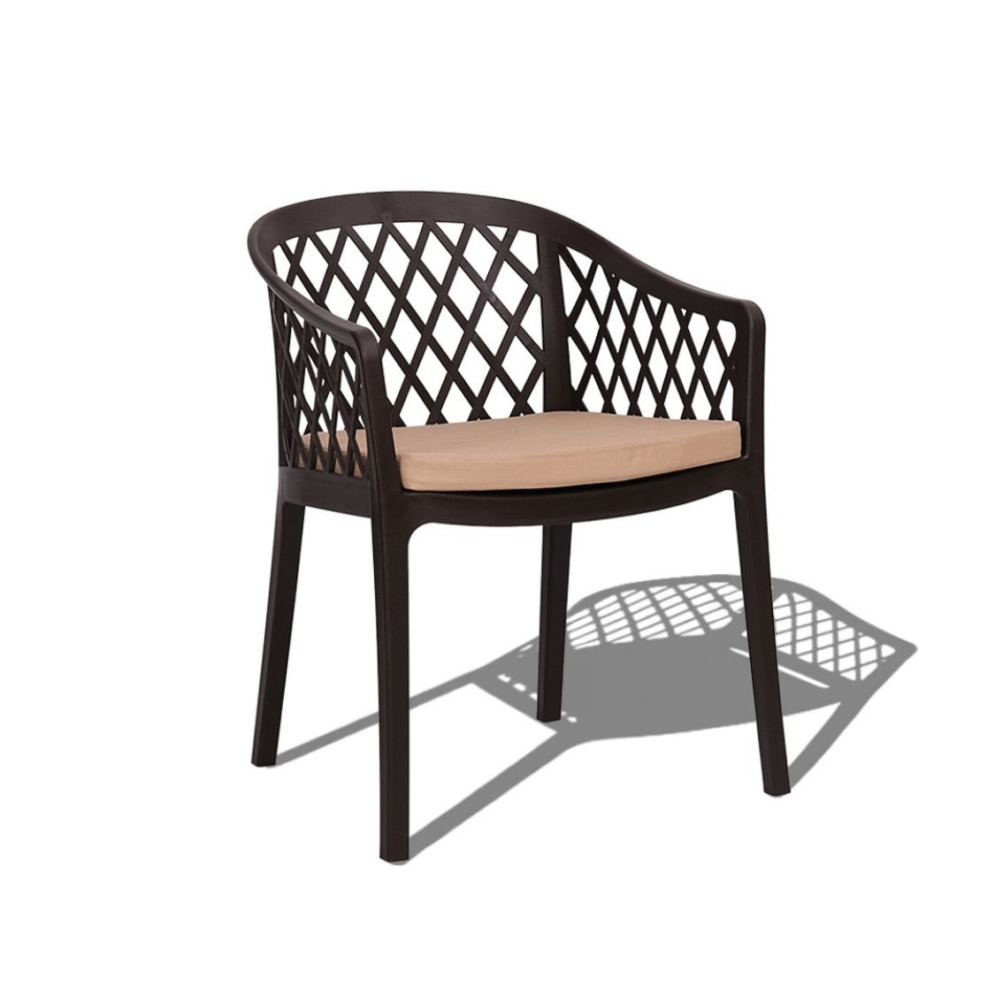 CASABLANCA KOLLU SANDALYE KAHVERENGİ