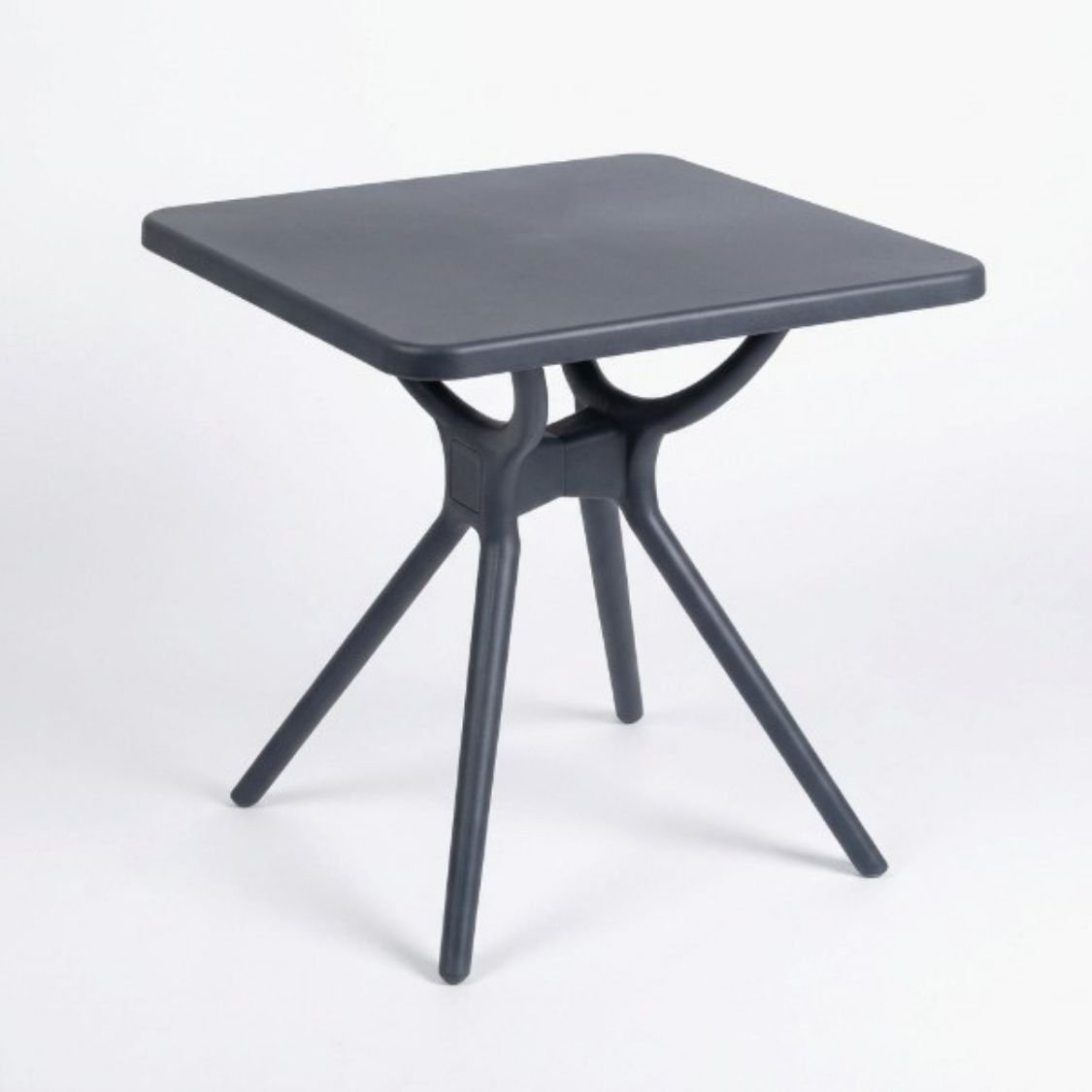 HİMALAYA DEMONTE BAHÇE MASA KARE ANTRASİT