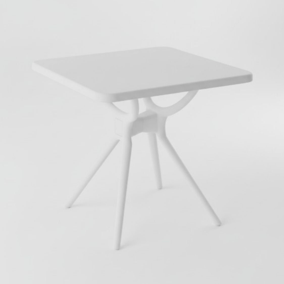 HİMALAYA DEMONTE BAHÇE MASA KARE BEYAZ