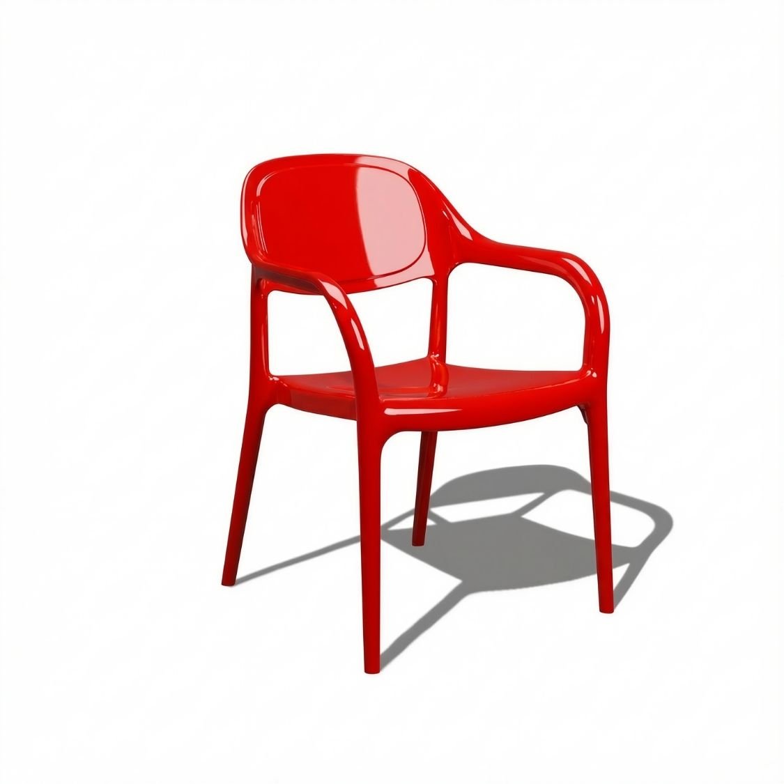 LONDON KOLLU SANDALYE KIRMIZI