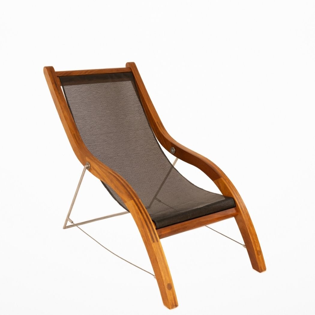 PİSİDYA ŞEZLONG SİYAH